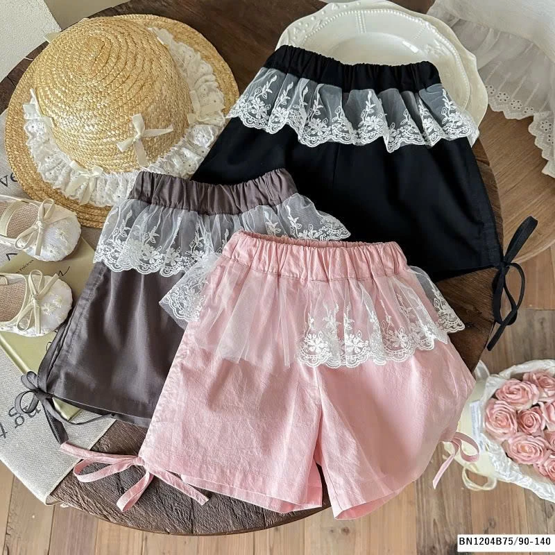 QUẦN SHORT PHỐI REN NINGLI