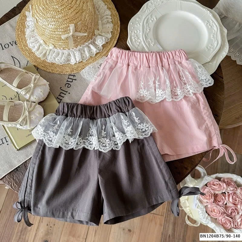 QUẦN SHORT PHỐI REN NINGLI