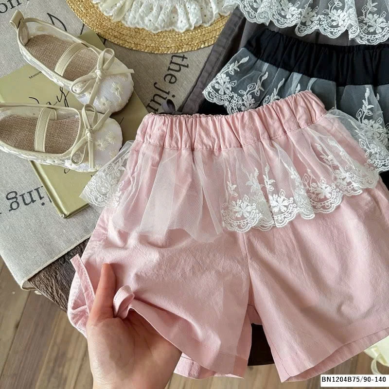 QUẦN SHORT PHỐI REN NINGLI