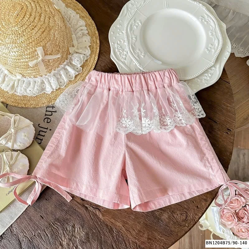 QUẦN SHORT PHỐI REN NINGLI