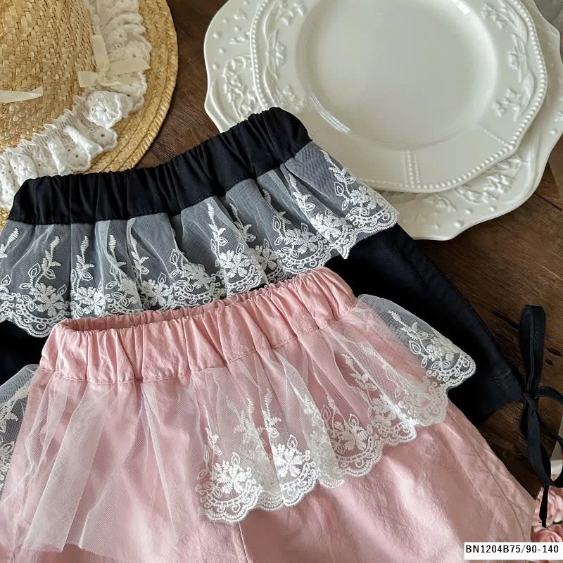 QUẦN SHORT PHỐI REN NINGLI