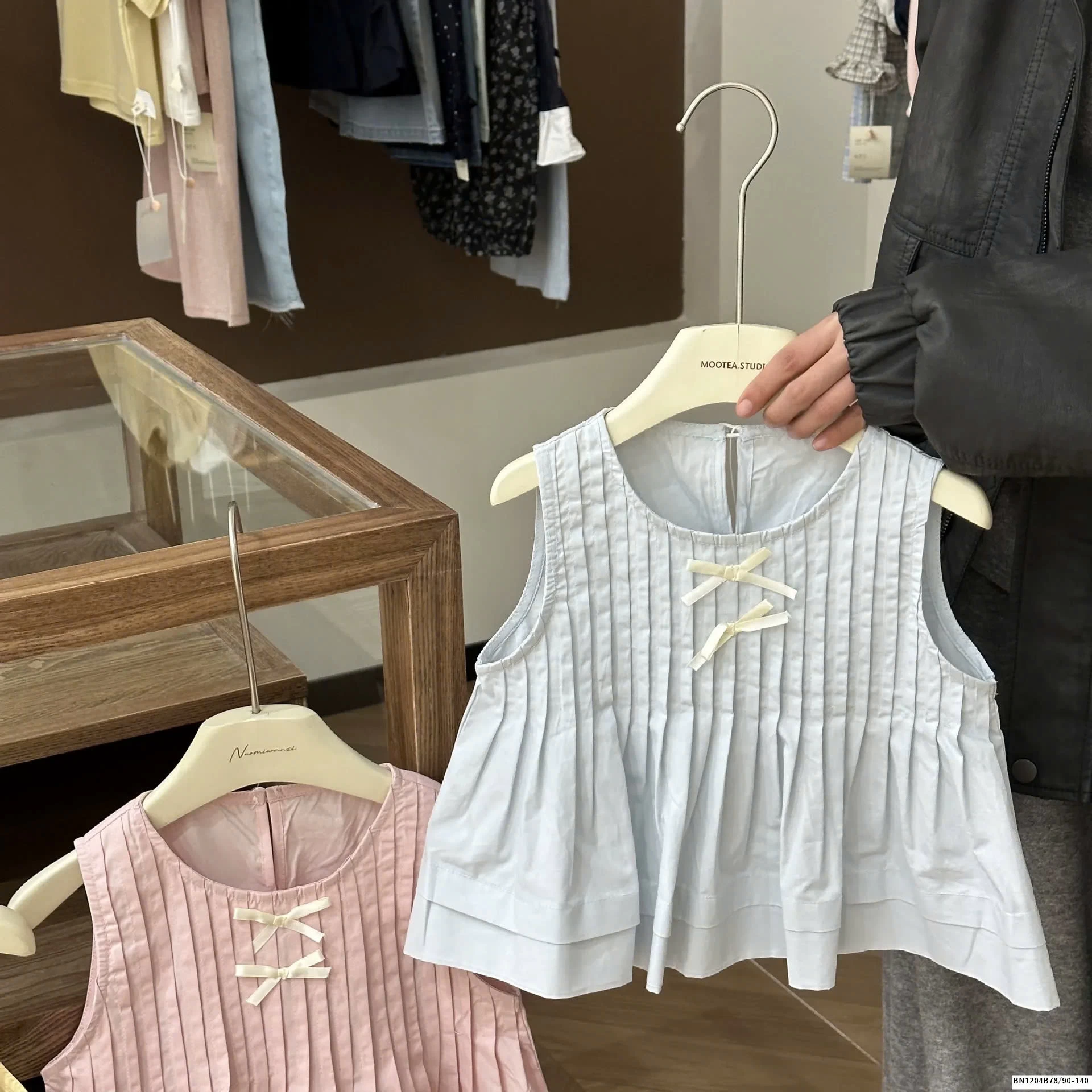 ÁO BABYDOLL NƠ SÁT NÁCH BG