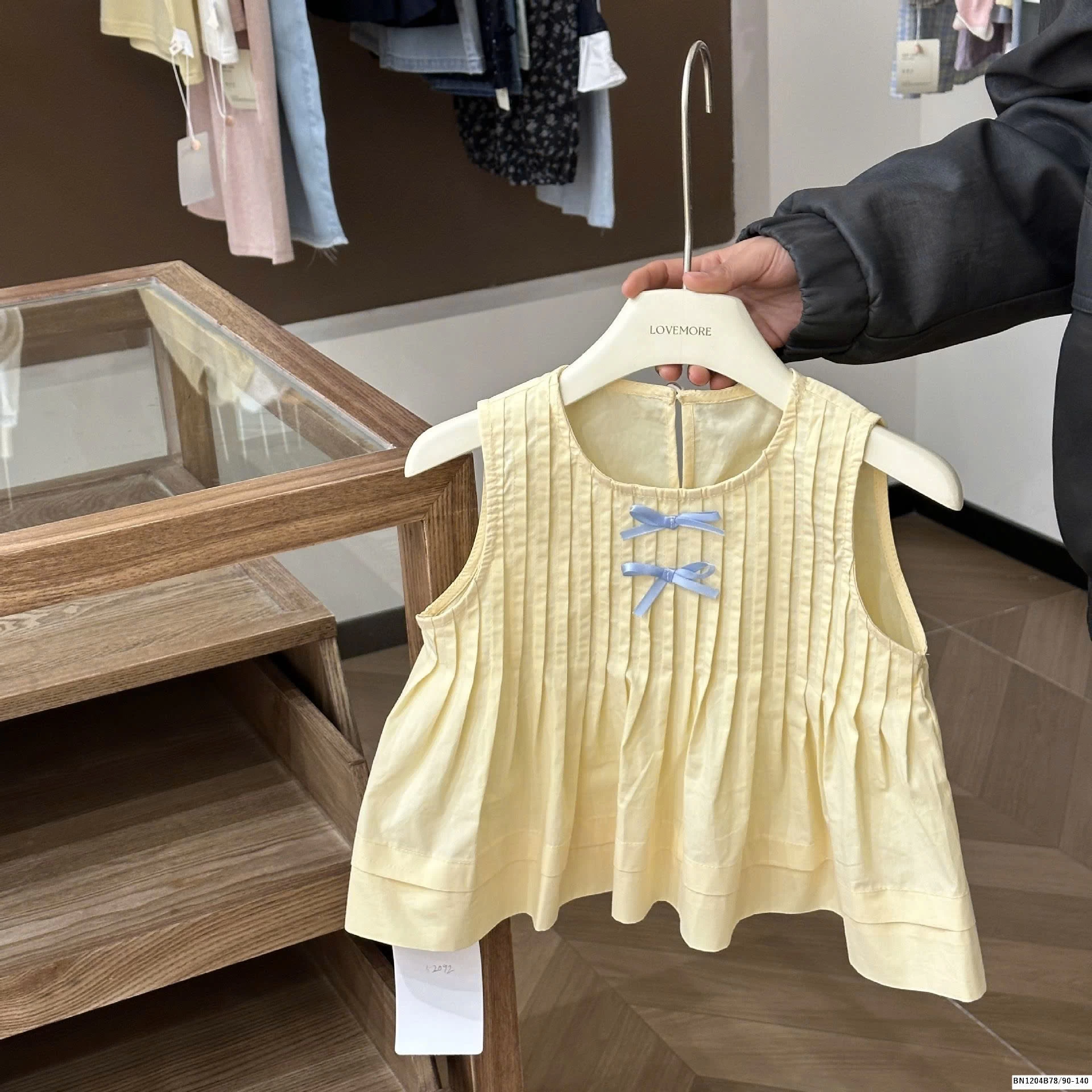 ÁO BABYDOLL NƠ SÁT NÁCH BG