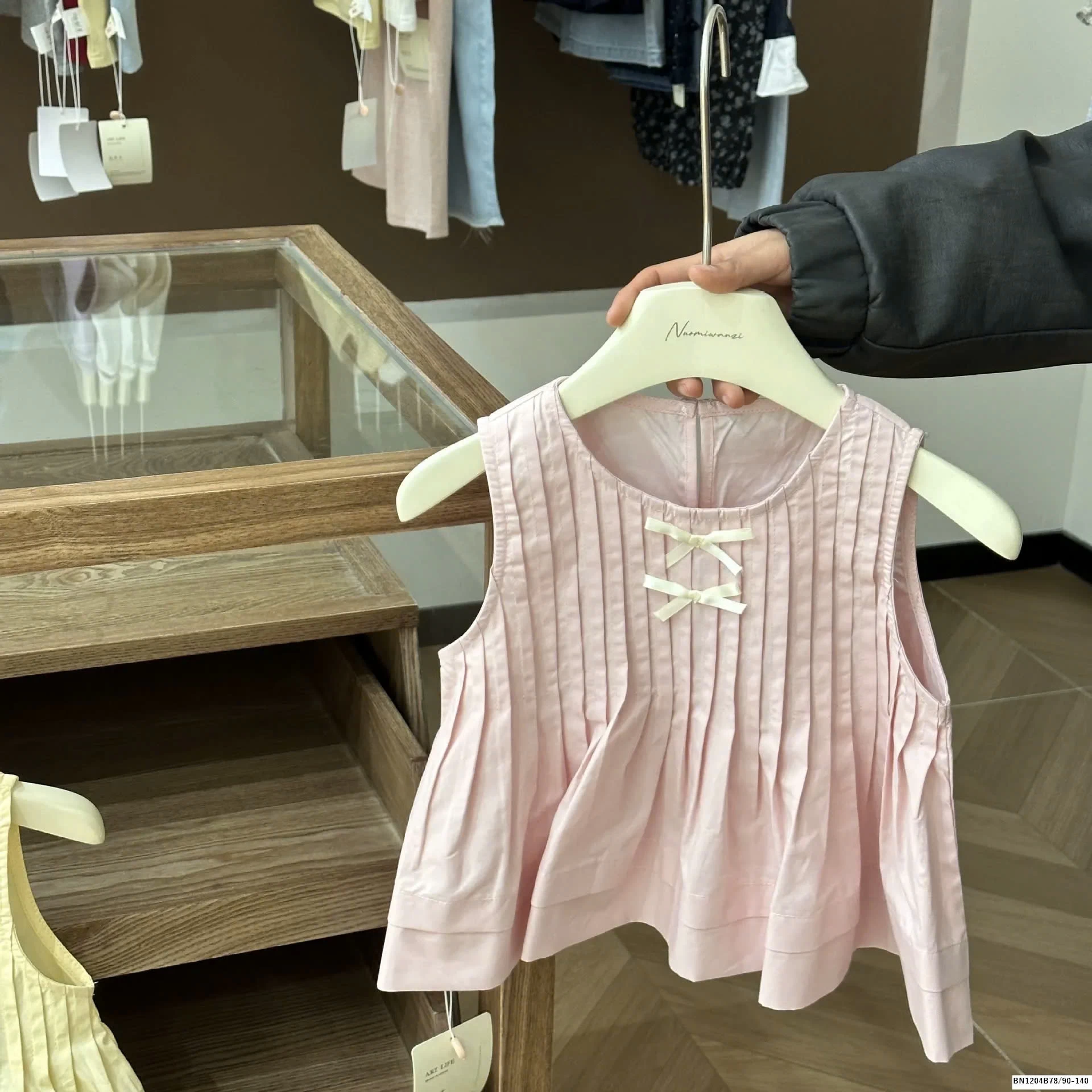 ÁO BABYDOLL NƠ SÁT NÁCH BG