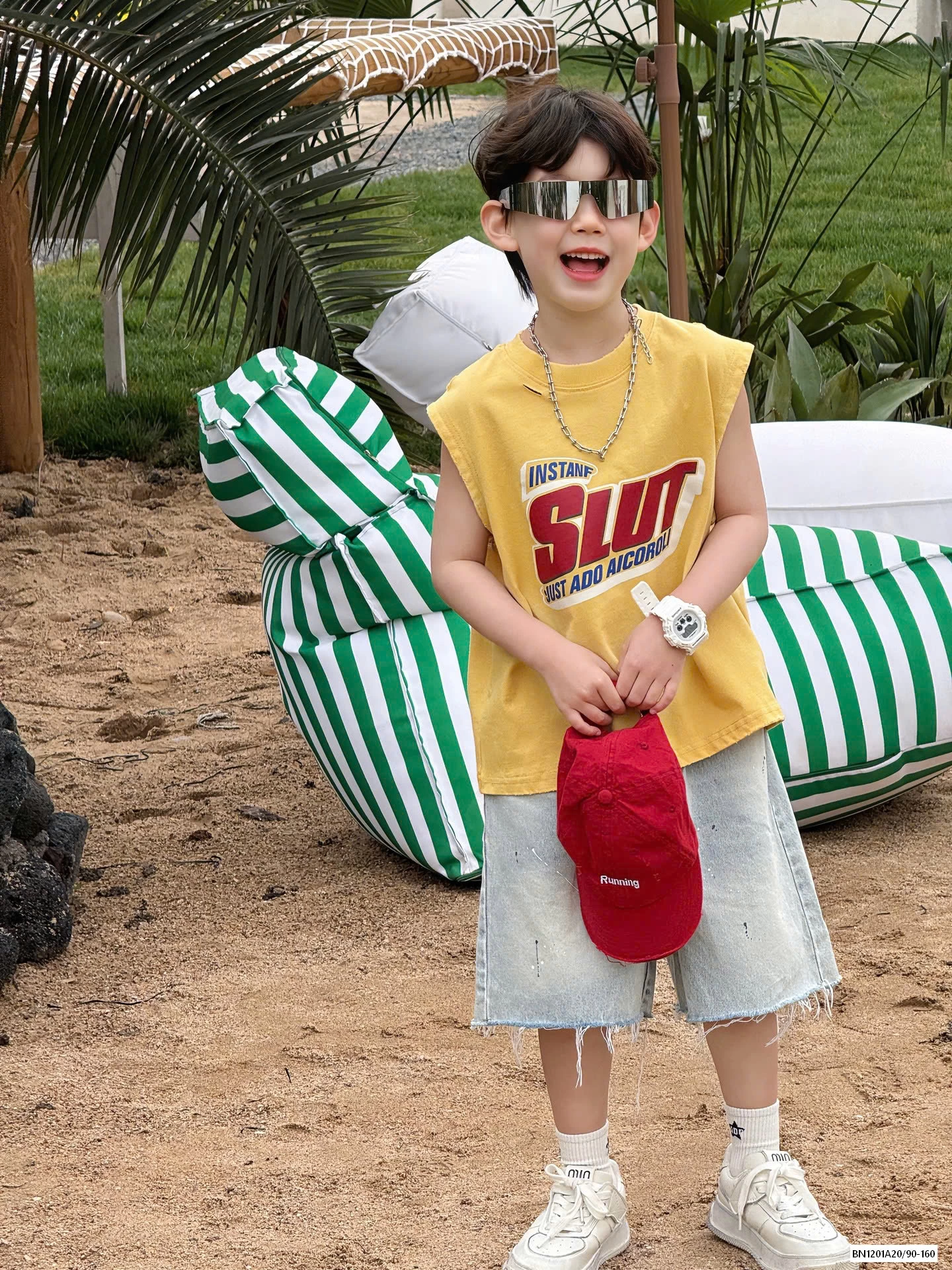 TANKTOP SUIT MIX SHORT TAIRU