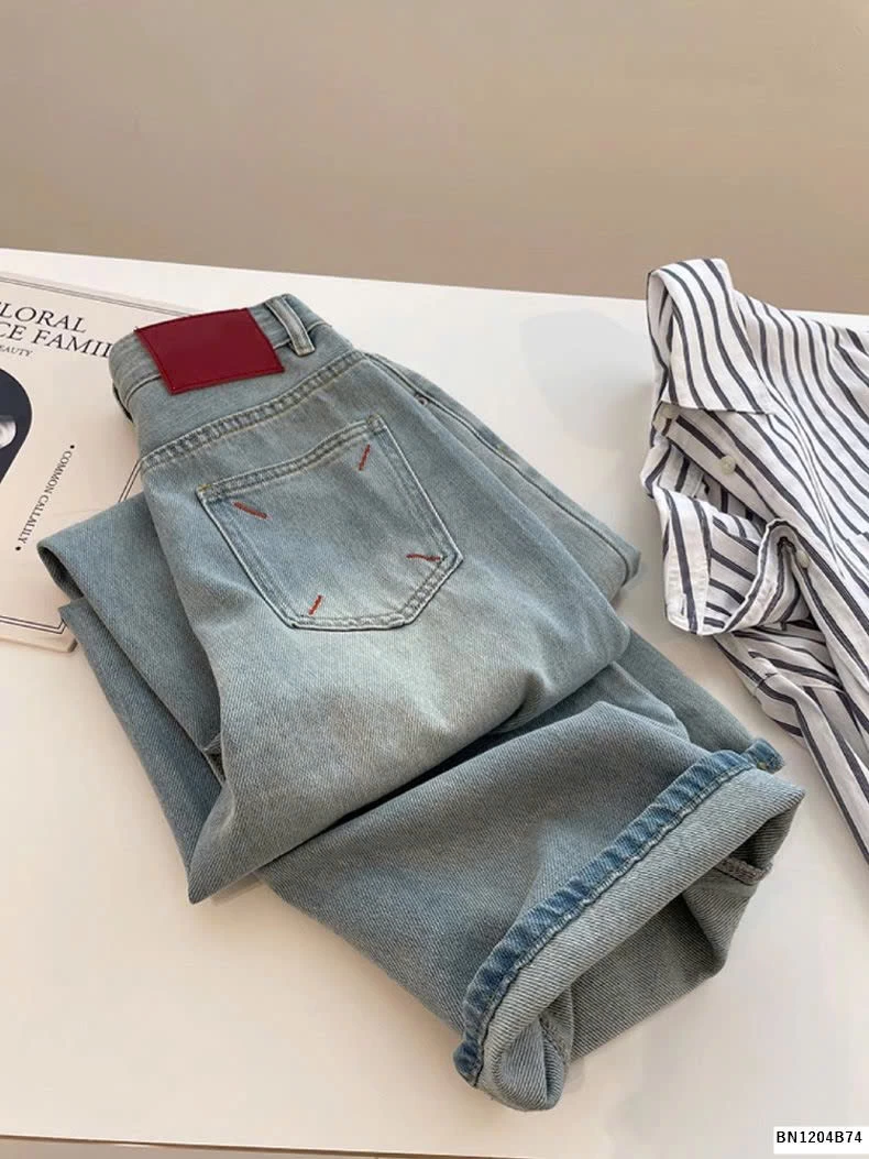 QUẦN JEAN BẠC MÀU