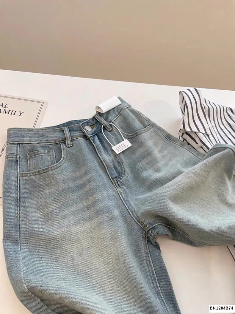 QUẦN JEAN BẠC MÀU