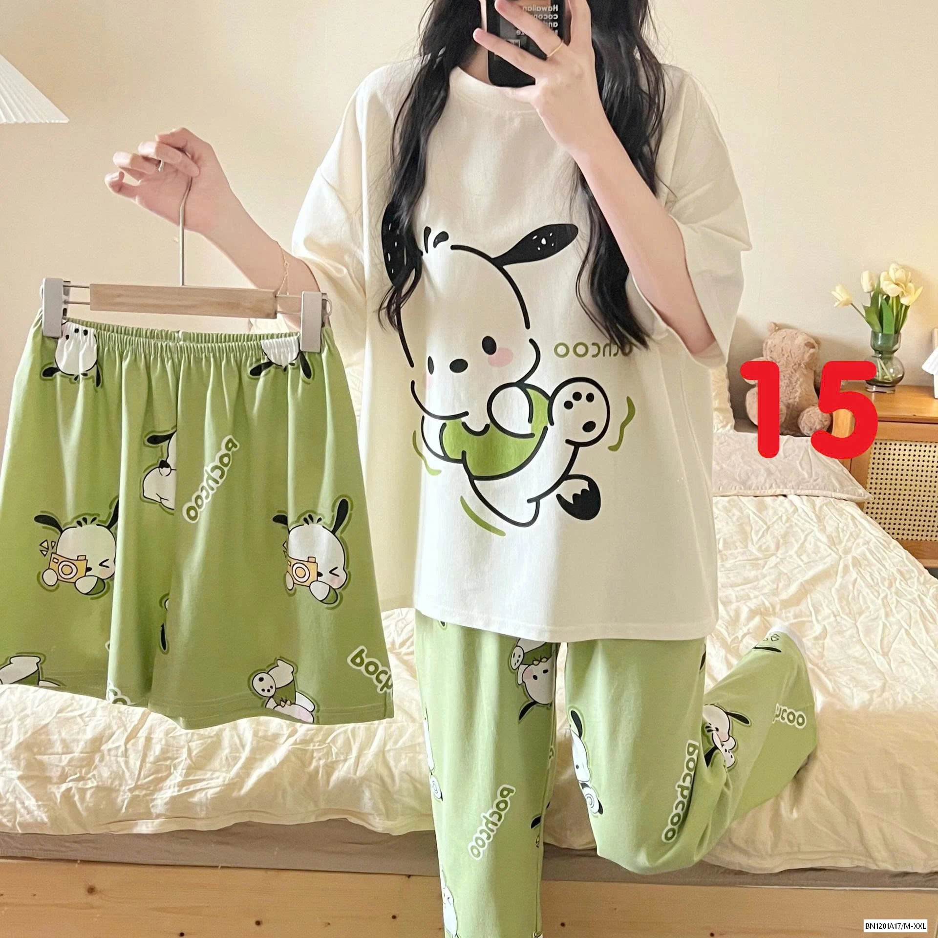 BỘ MẶC NHÀ 3 CHI TIẾT