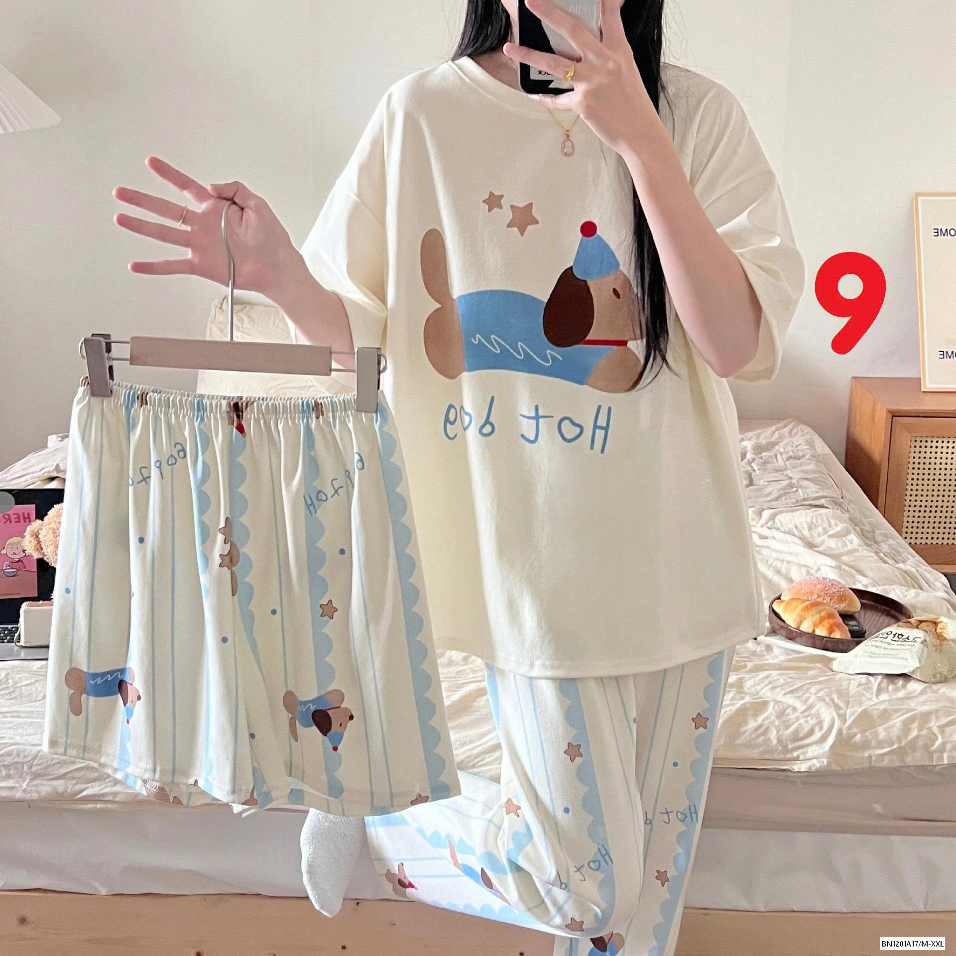 BỘ MẶC NHÀ 3 CHI TIẾT