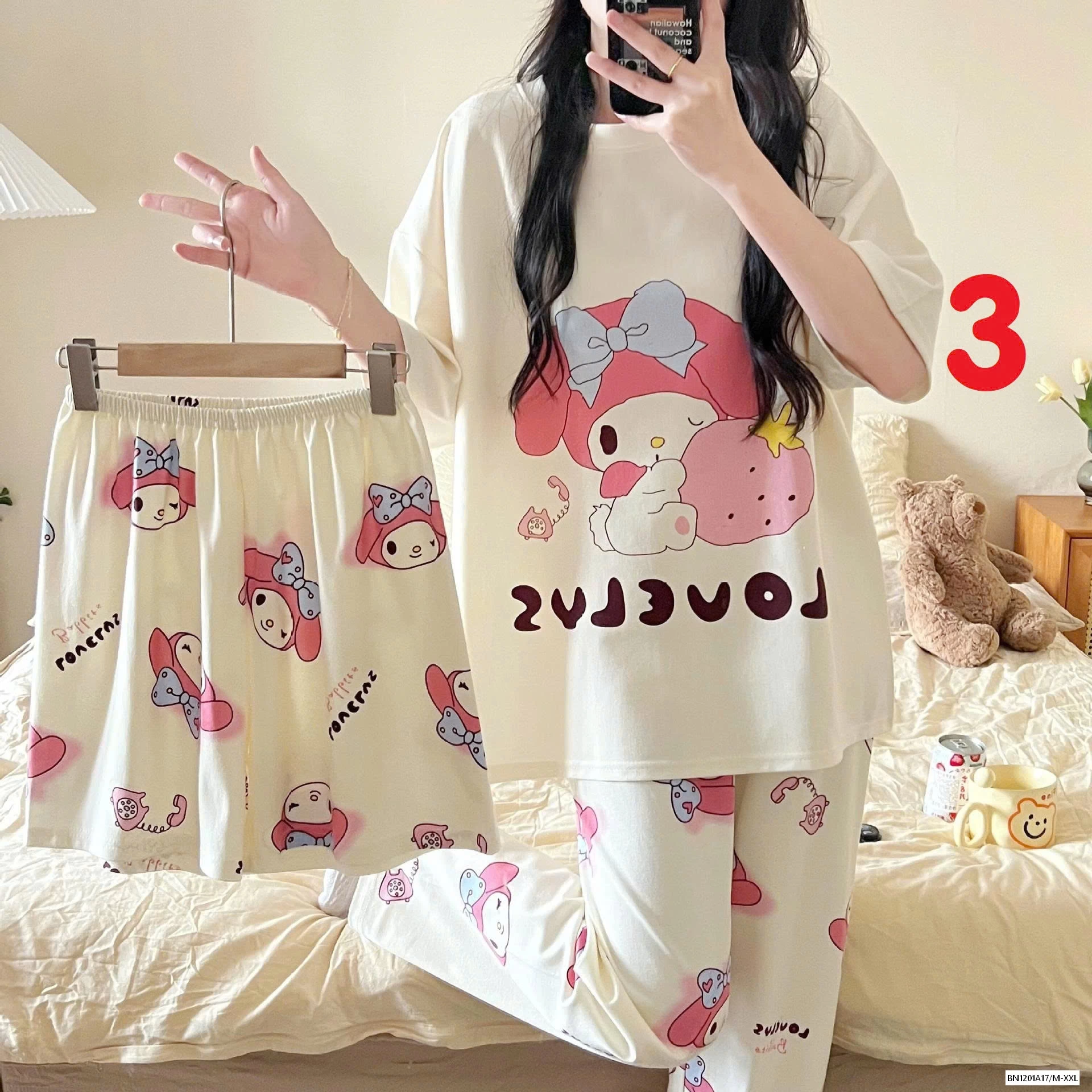 BỘ MẶC NHÀ 3 CHI TIẾT