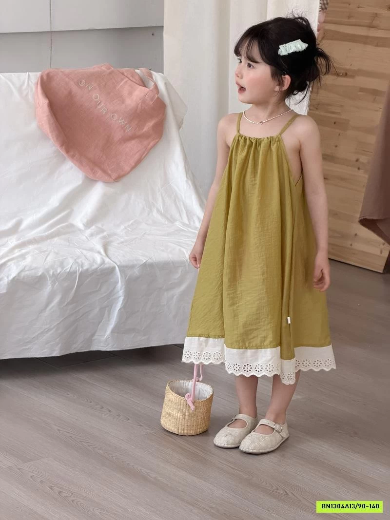 ĐẦM ĐŨI 2 DÂY VIỀN REN