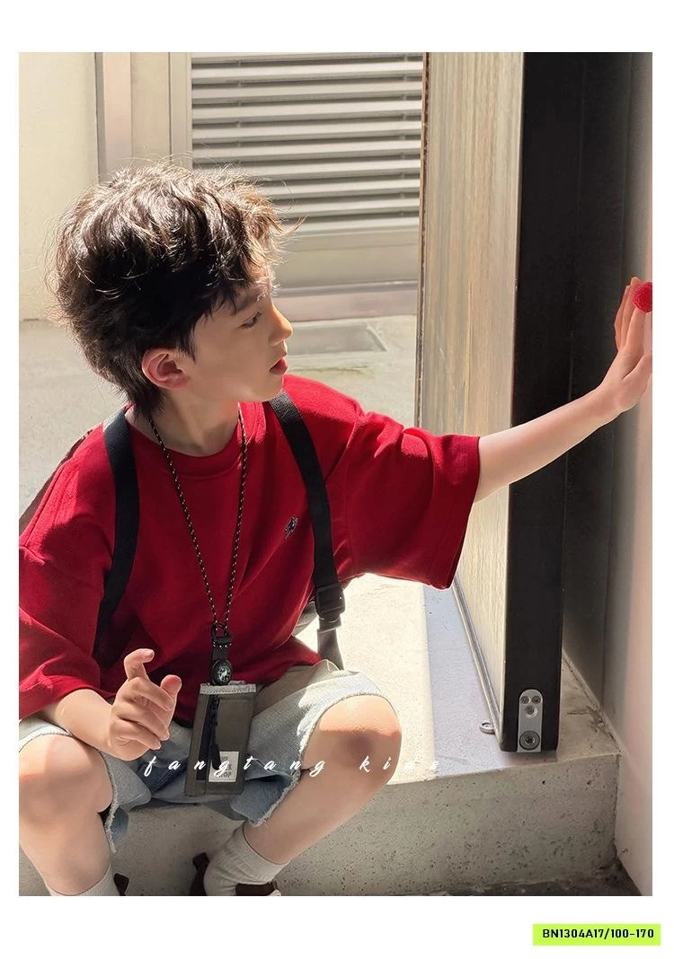 ÁO THUN BASIC THÊU LOGO NGỰA