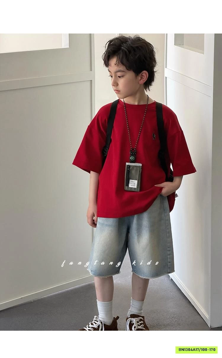 ÁO THUN BASIC THÊU LOGO NGỰA