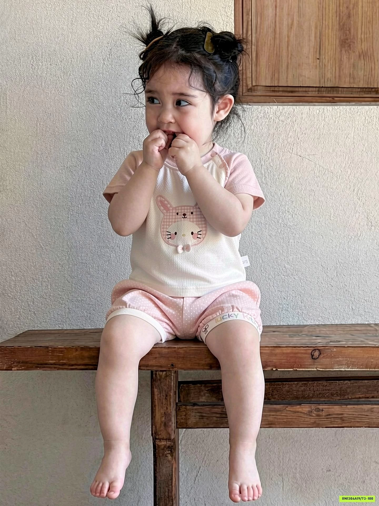 SÉT BỘ THỎ CARO HỒNG