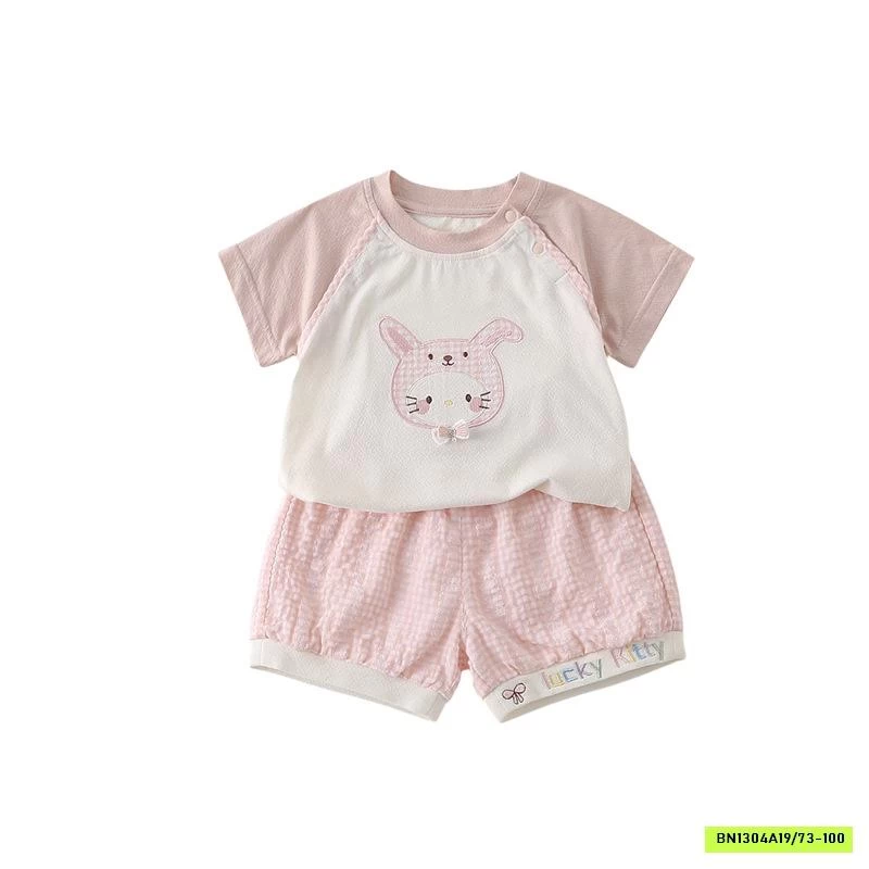 SÉT BỘ THỎ CARO HỒNG