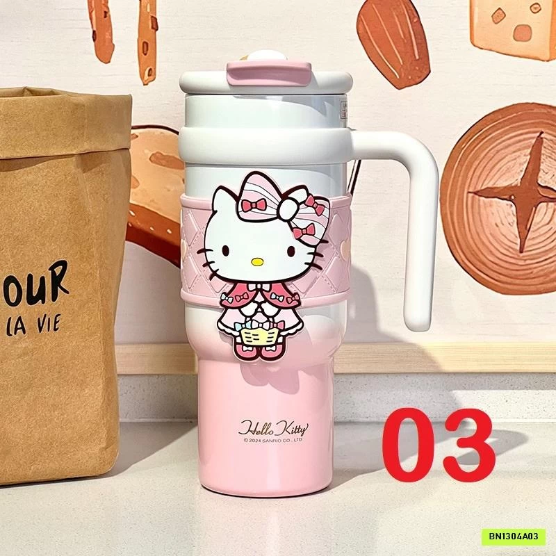 BÌNH UỐNG NƯỚC GIỮ NHIỆT CÓ TAY CẦM SHINHAN