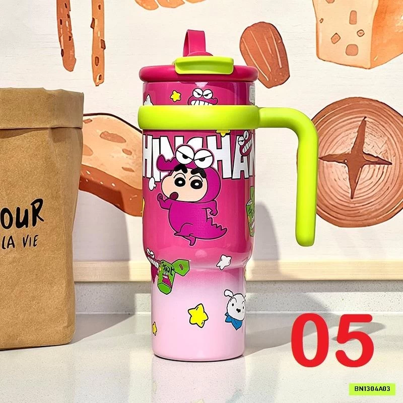 BÌNH UỐNG NƯỚC GIỮ NHIỆT CÓ TAY CẦM SHINHAN