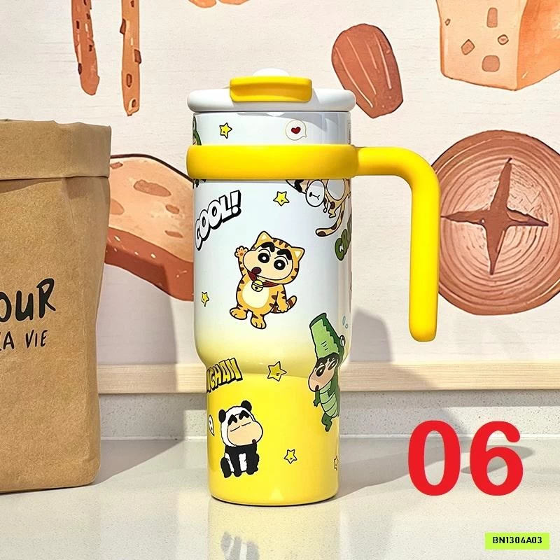 BÌNH UỐNG NƯỚC GIỮ NHIỆT CÓ TAY CẦM SHINHAN