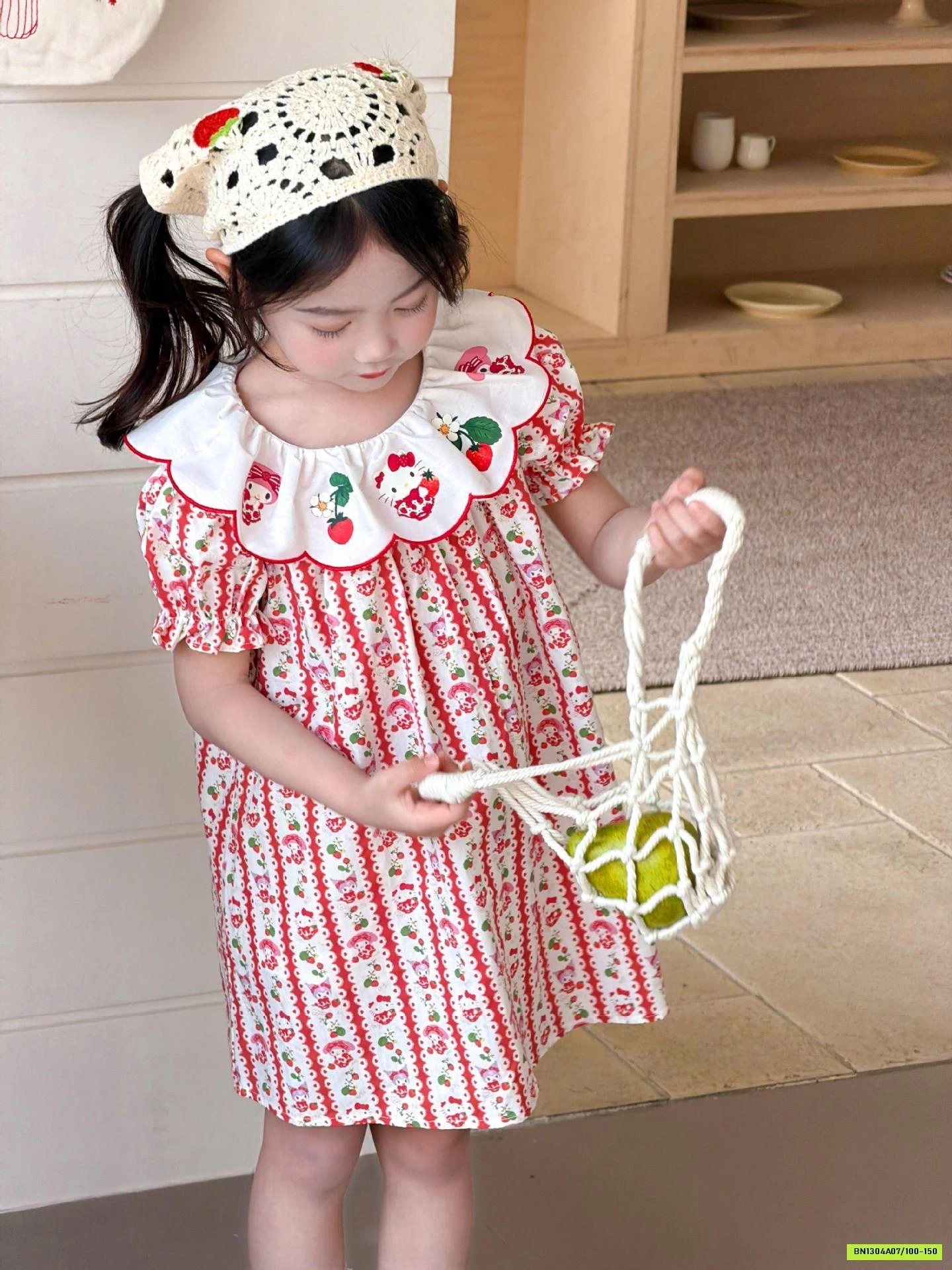 ĐẦM SUÔNG HOẠT TIẾT CỔ THÊU LAMITTO