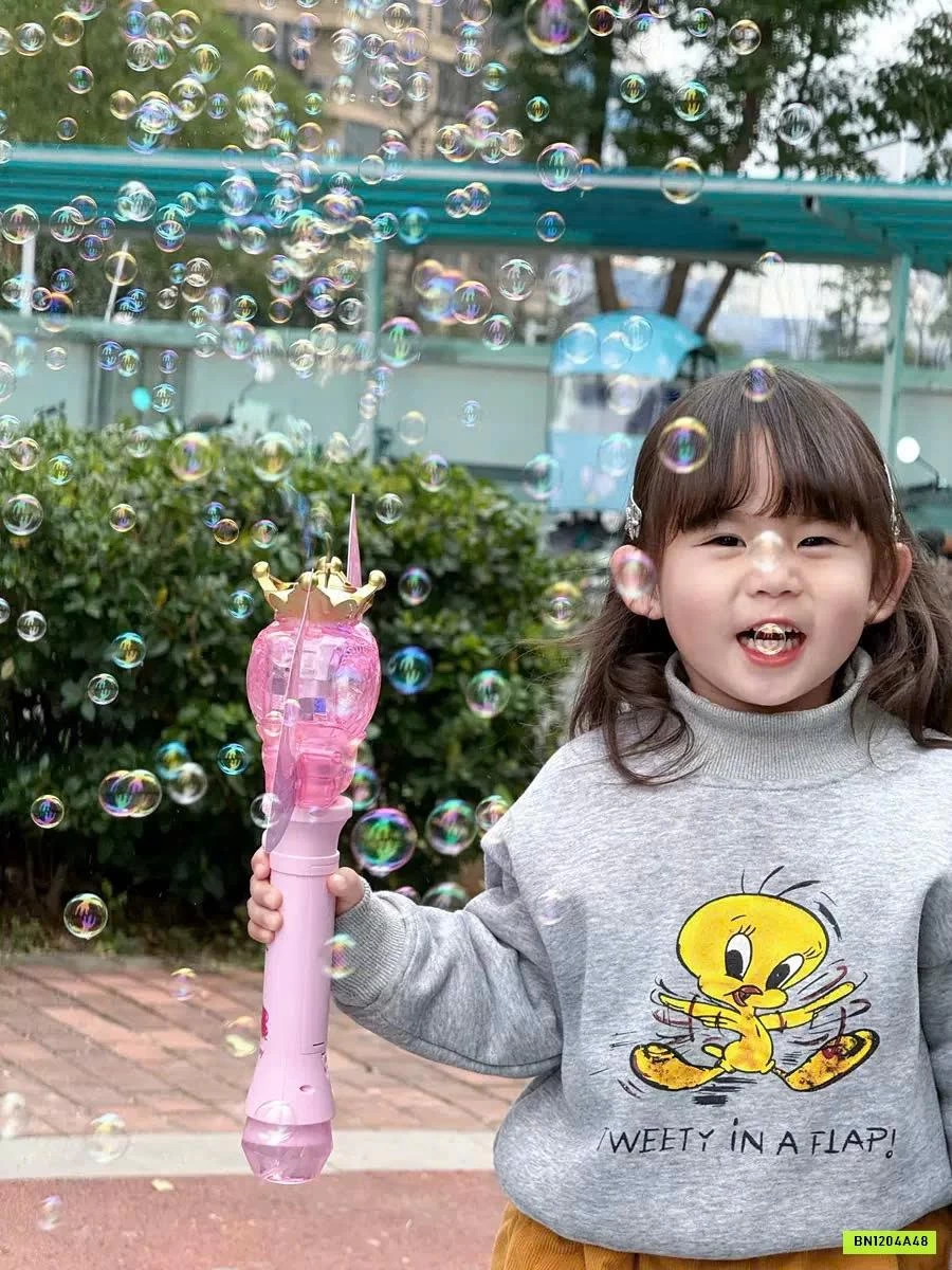 GẬY PHUN BONG BÓNG XÀ PHÒNG CÔNG CHÚA