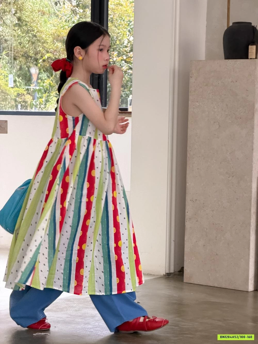 COUPLE SỌC SẮC MÀU CHẤM BI KUMAI