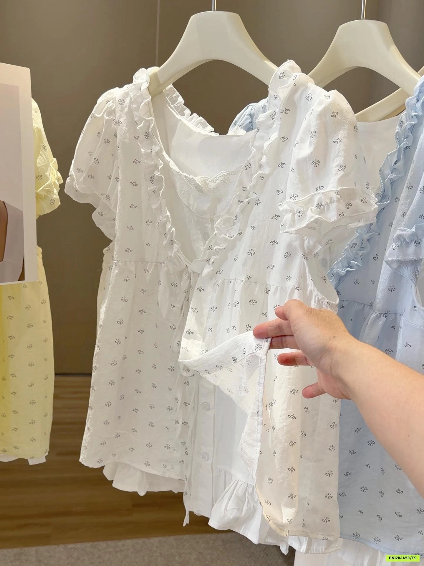 SET ÁO BÈO HOA NHÍ ANNA