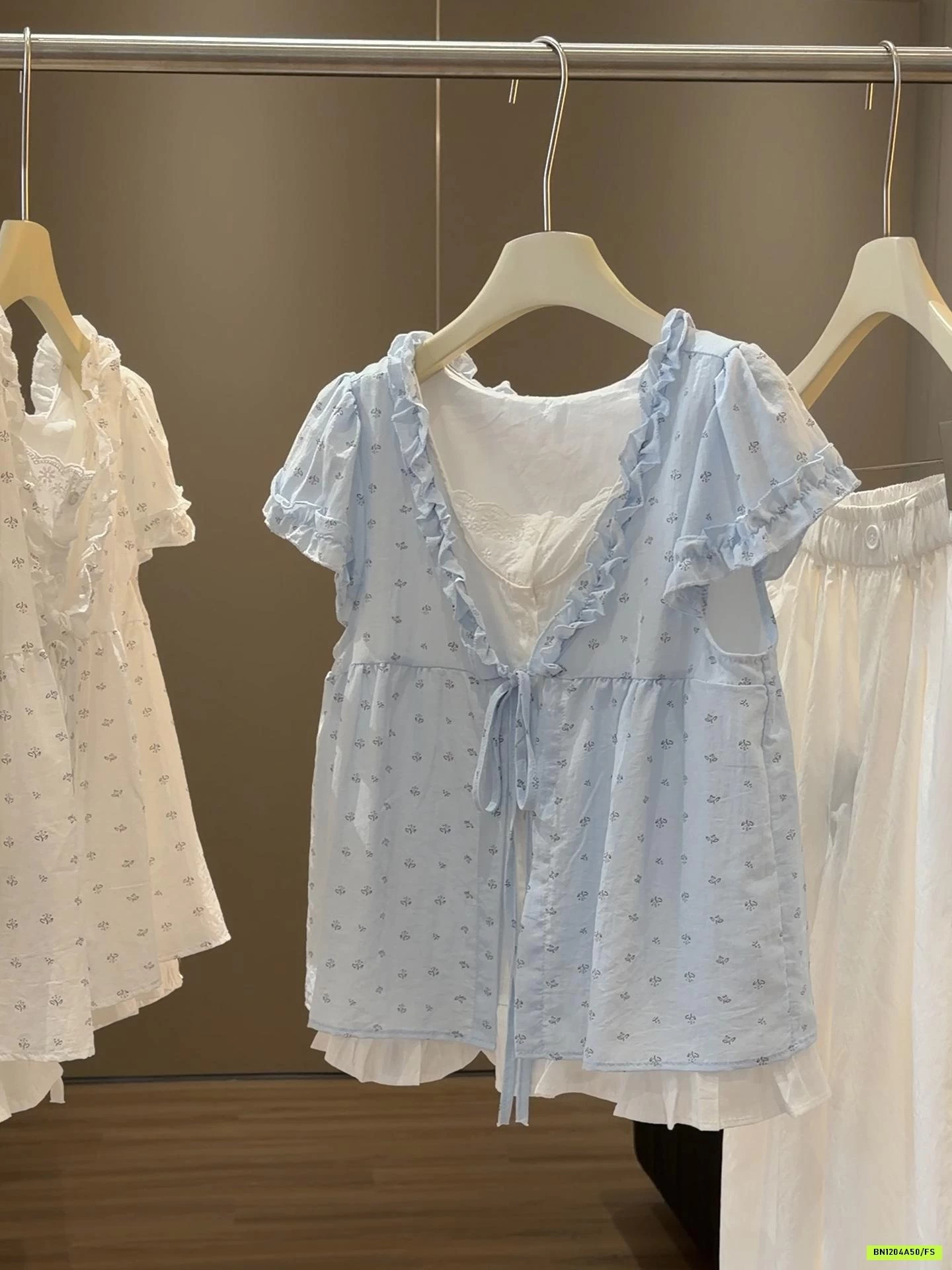 SET ÁO BÈO HOA NHÍ ANNA