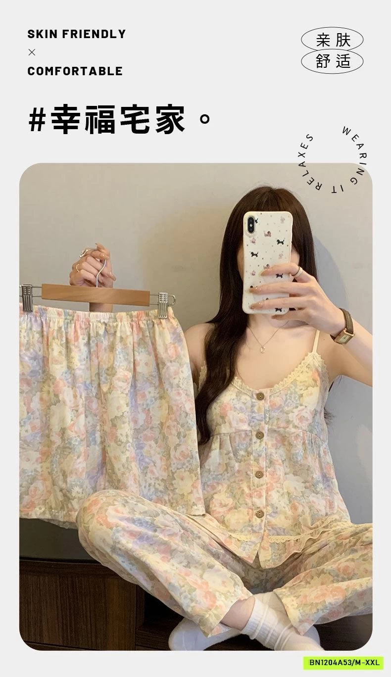 SET HOA NHÍ 3 MÓN MẶC NHÀ