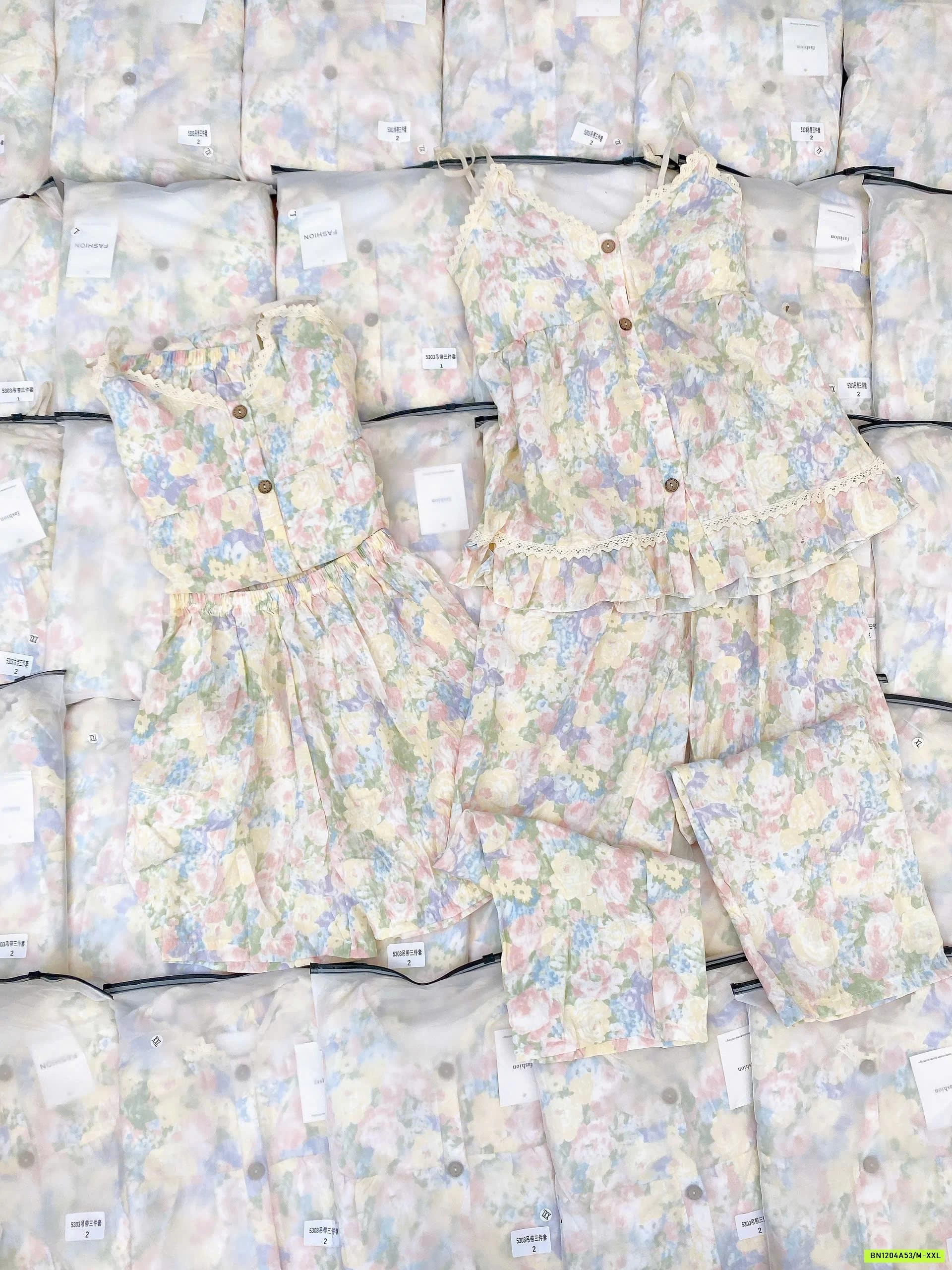 SET HOA NHÍ 3 MÓN MẶC NHÀ