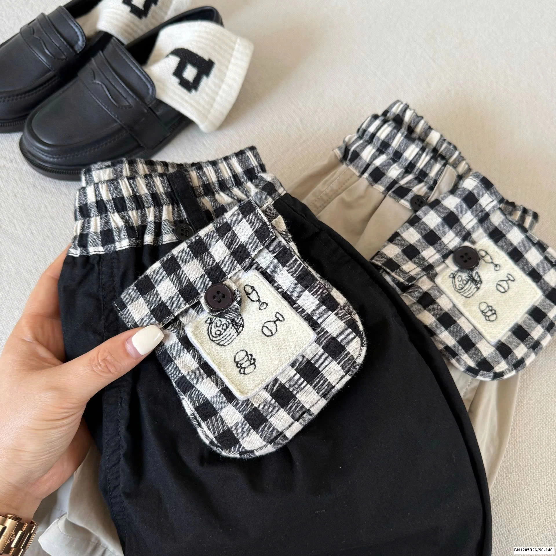 QUẦN SHORT TÚI CARO MẪU MỚI MMY2025