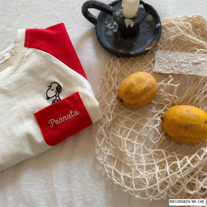 ÁO THUN PHỐI MÀU TAY MMY  70218