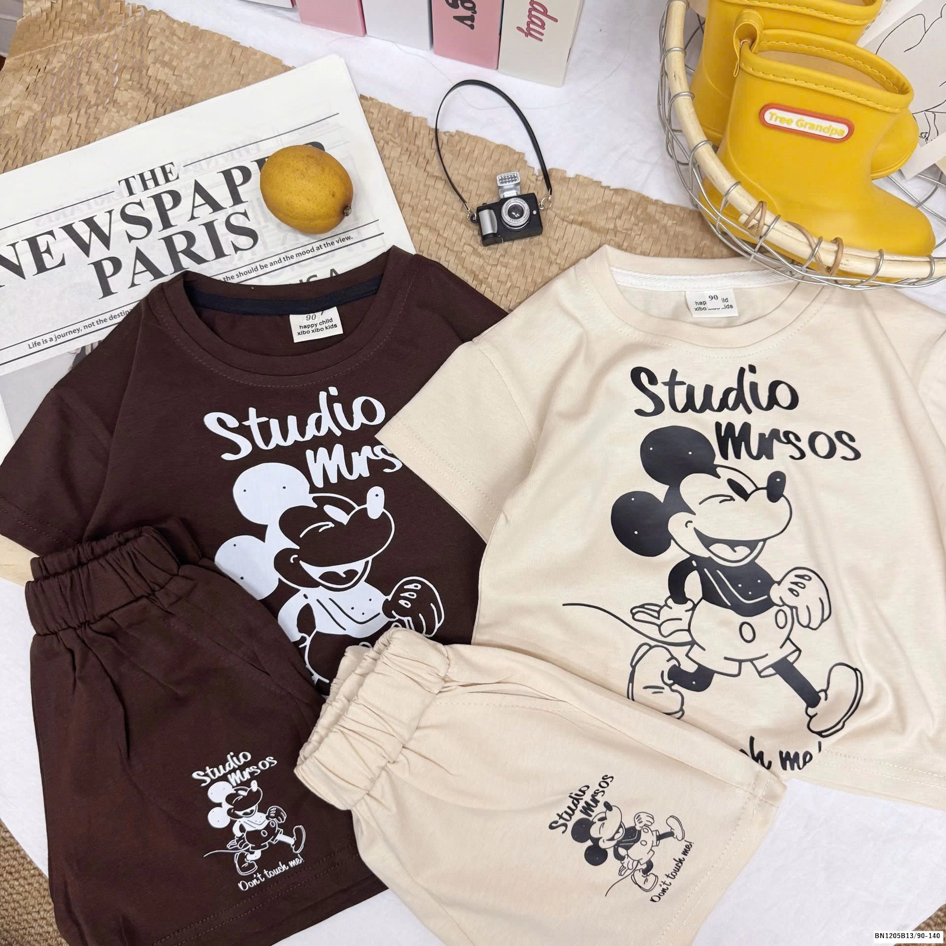 SET BỘ CỘC TAY MICKEY