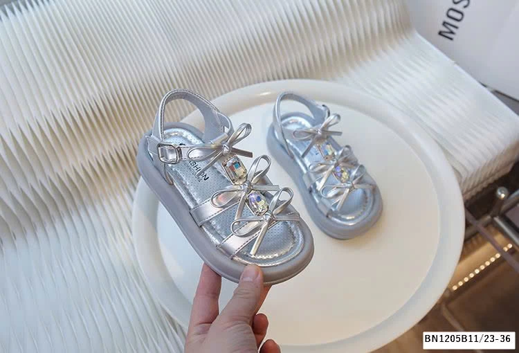 SANDAL NƠ ĐÍNH ĐÁ