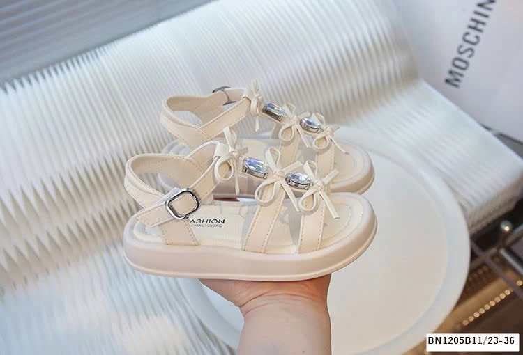 SANDAL NƠ ĐÍNH ĐÁ