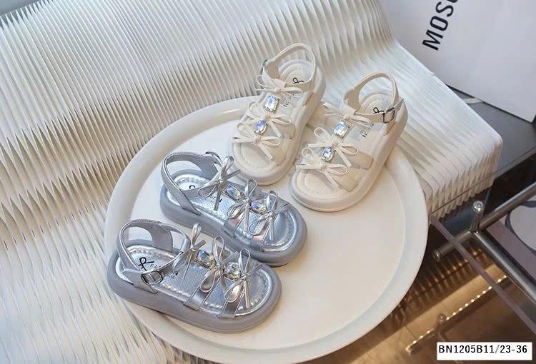 SANDAL NƠ ĐÍNH ĐÁ