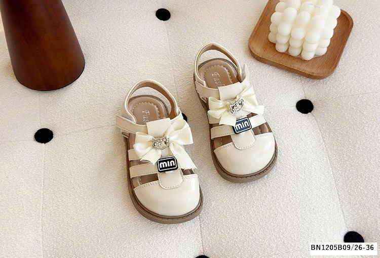 DÉP SANDAL NƠ CHỮ MIN
