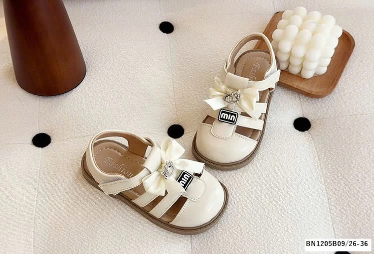 DÉP SANDAL NƠ CHỮ MIN