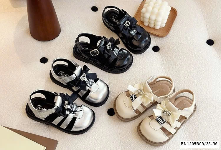 DÉP SANDAL NƠ CHỮ MIN