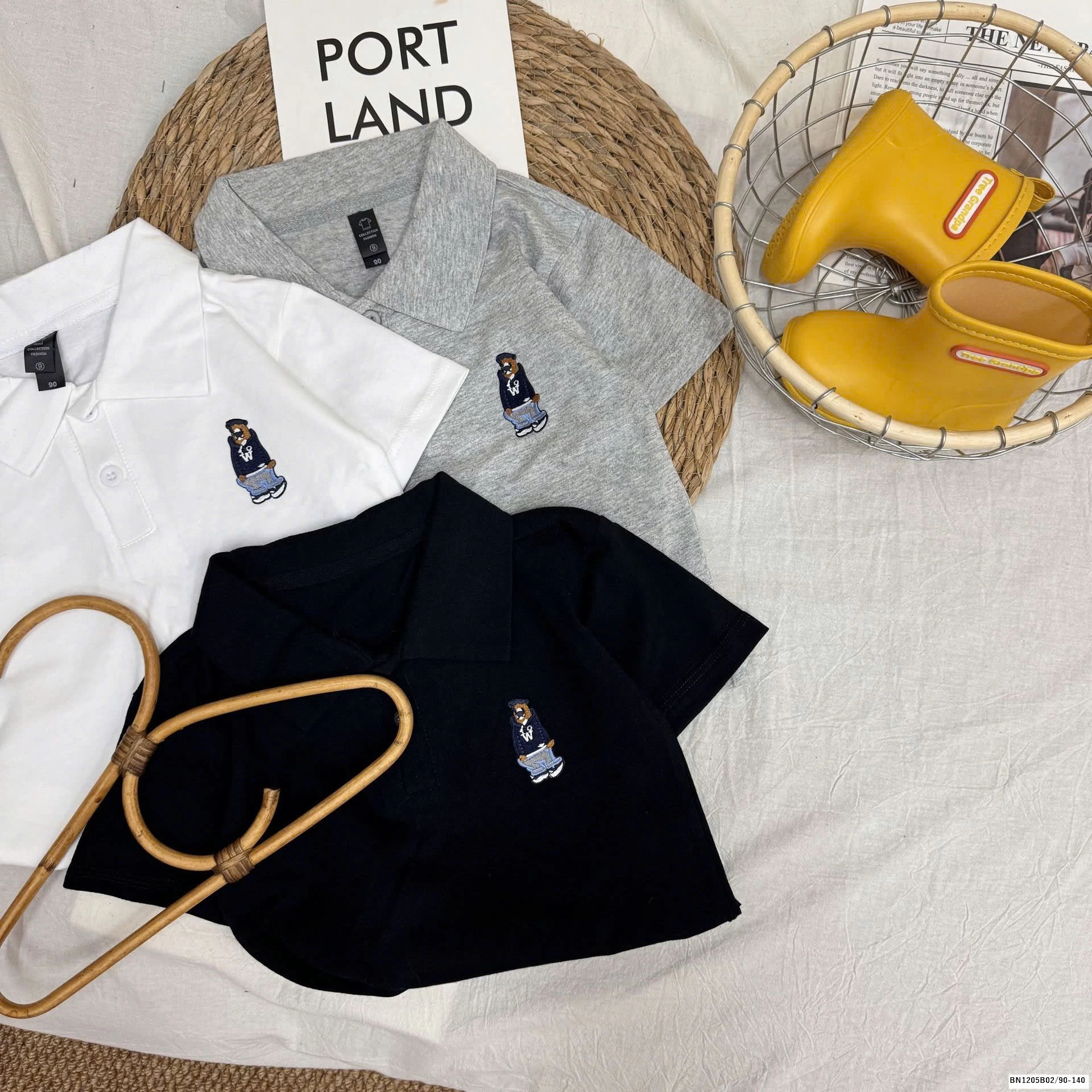 QUẦN SHORT GẤU CẠP CHUN BT