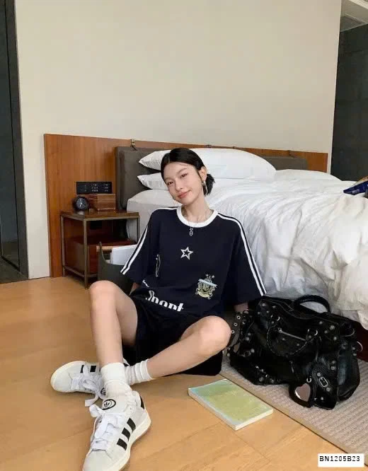 Áo thun sport tay kẻ WGWE