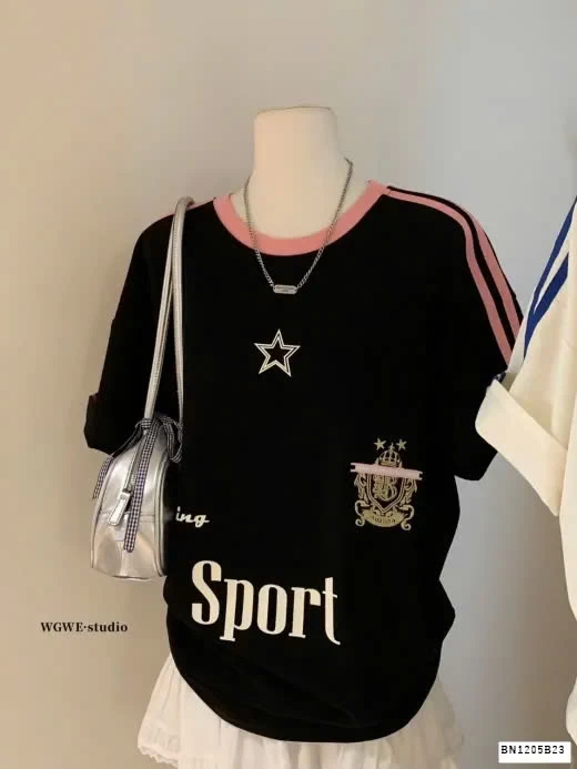 Áo thun sport tay kẻ WGWE