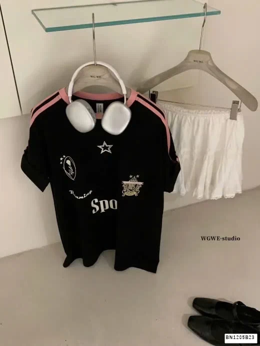 Áo thun sport tay kẻ WGWE