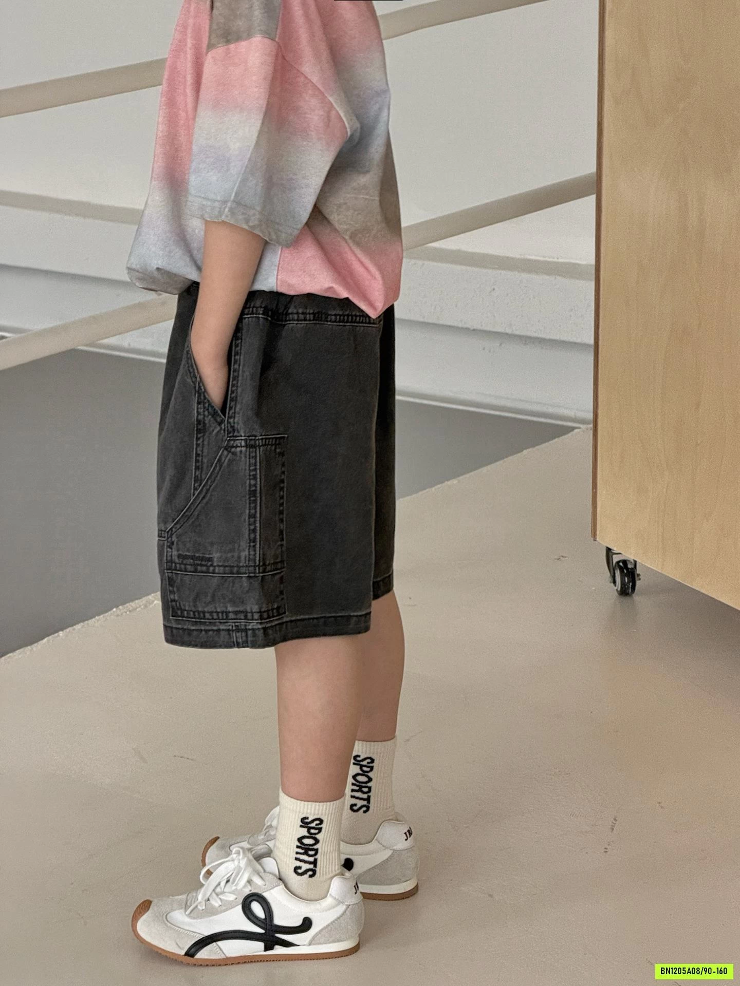 SHORT JEANS ĐEN MSHOPKIDS