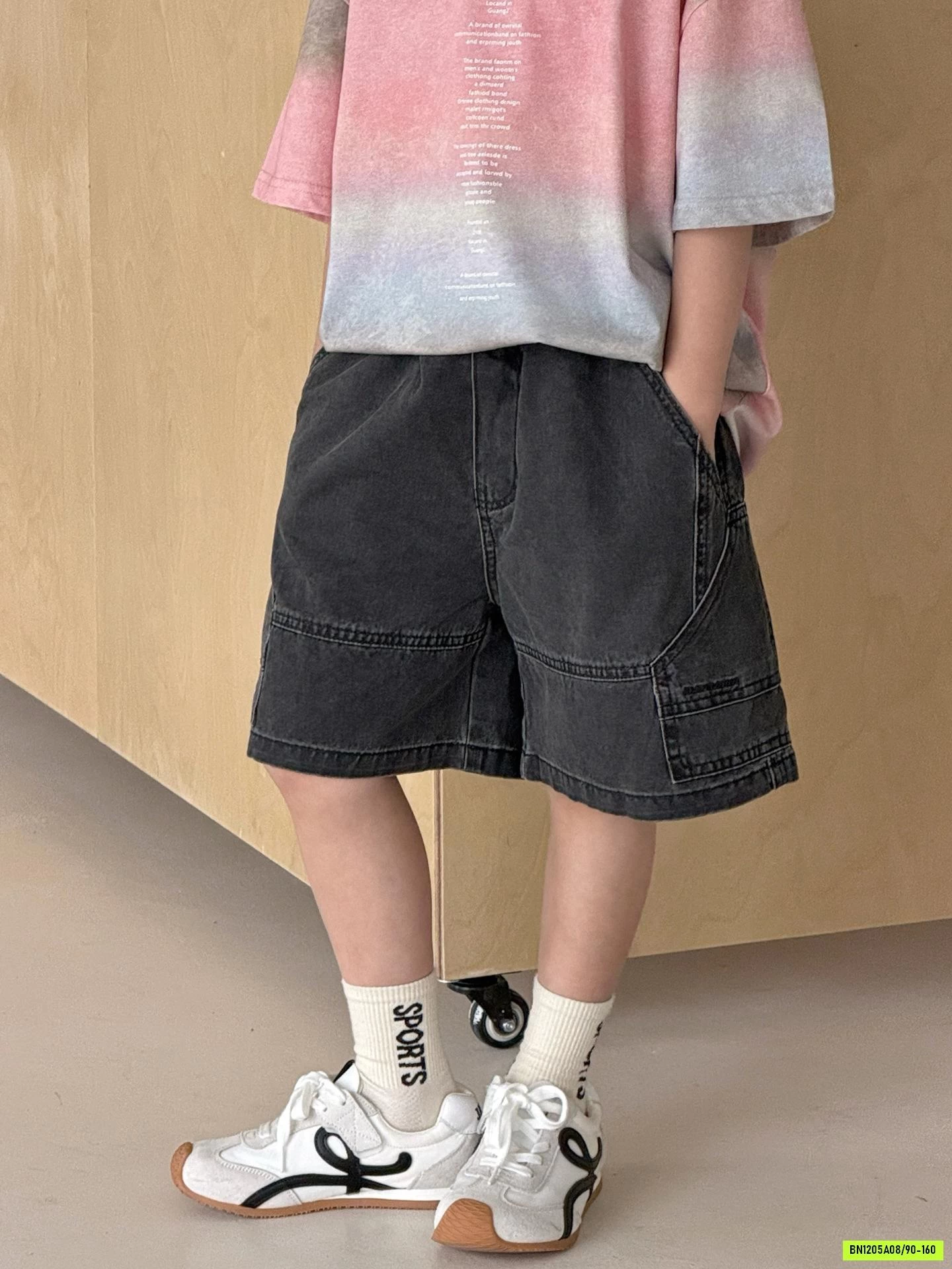 SHORT JEANS ĐEN MSHOPKIDS