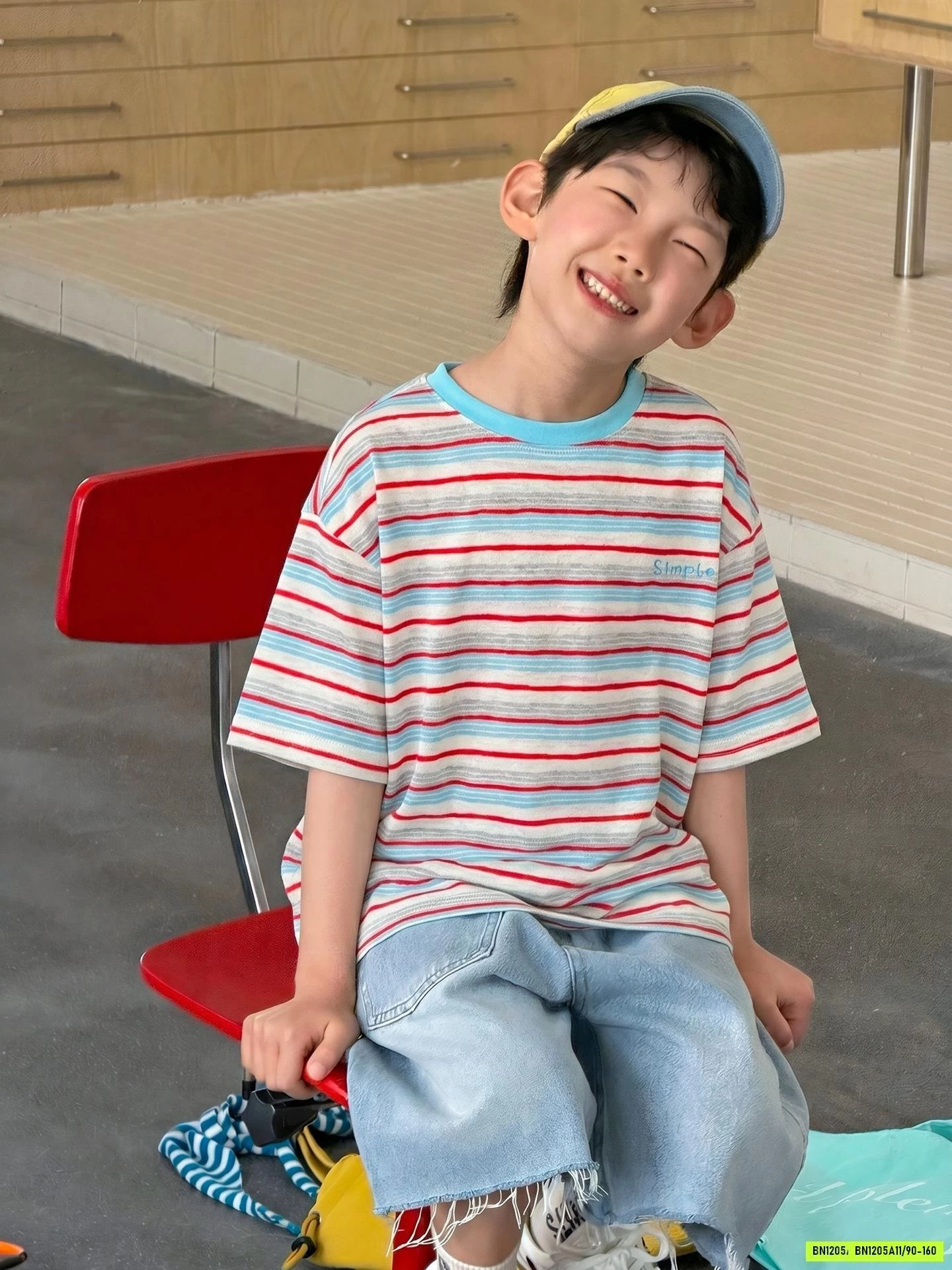 SHORT JEANS TÚI NGƯỢC TUA GẤU MSHOPKIDS