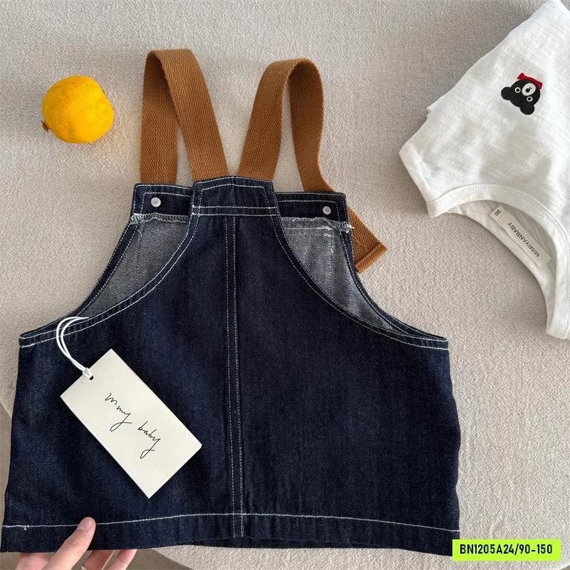 ÁO YẾM DENIM MMY