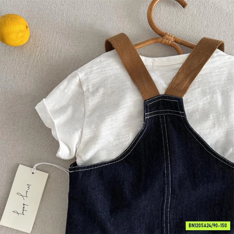 ÁO YẾM DENIM MMY