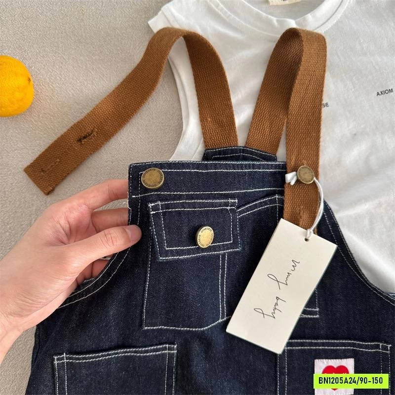 ÁO YẾM DENIM MMY