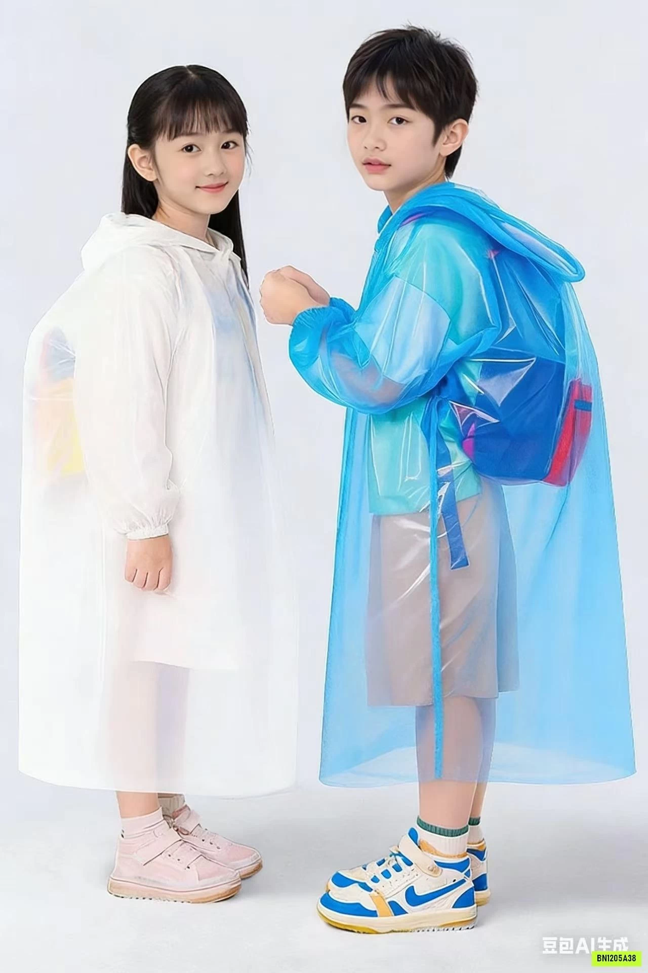SÉT 5 ÁO MƯA GIẤY SIÊU DAI