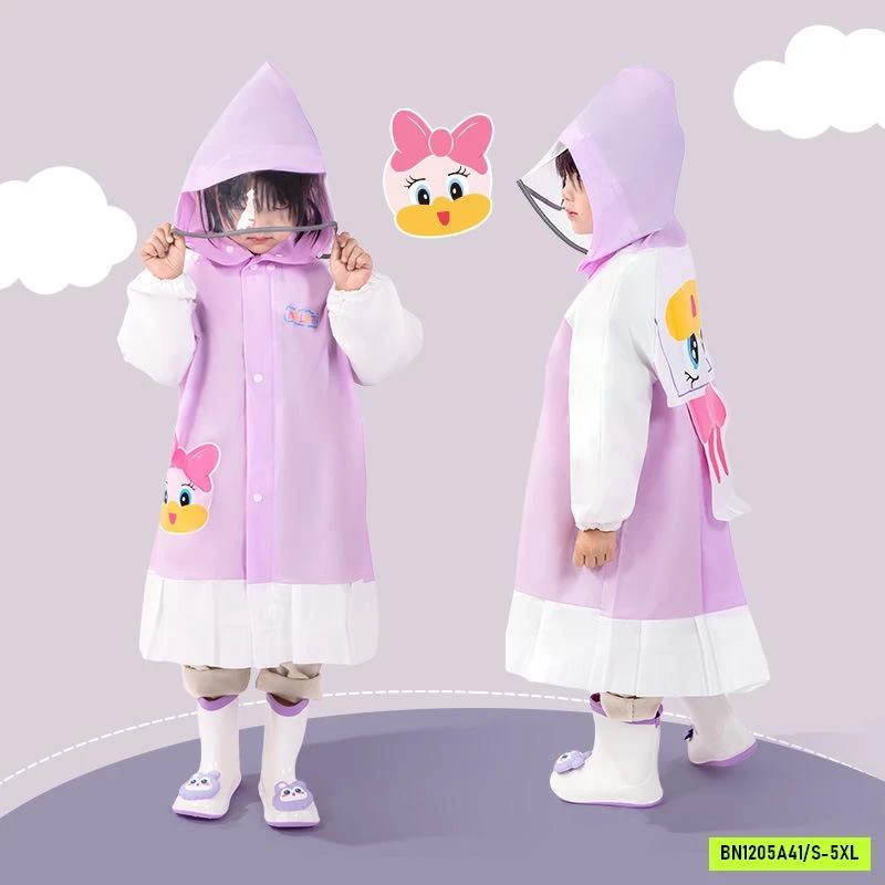 ÁO MƯA VỊT DONAL TÍM